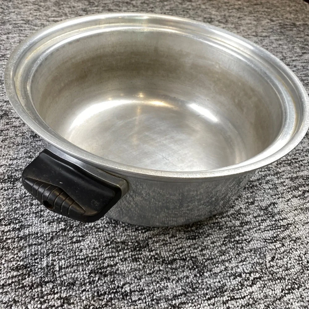 Vintage Wear Ever 824 Aluminum Stock Pot Dutch Oven 10.5 Inch Made in USA